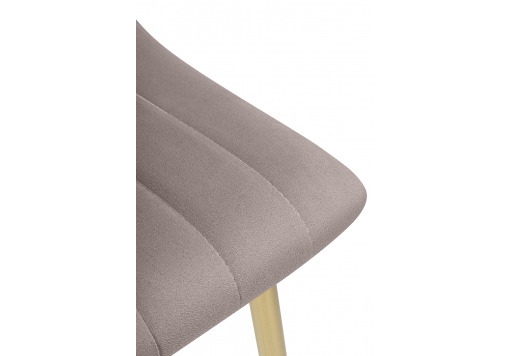 Полубарный стул Дани Мини латте (zd 290) / золотой