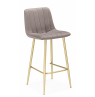 Полубарный стул Дани Мини латте (zd 290) / золотой