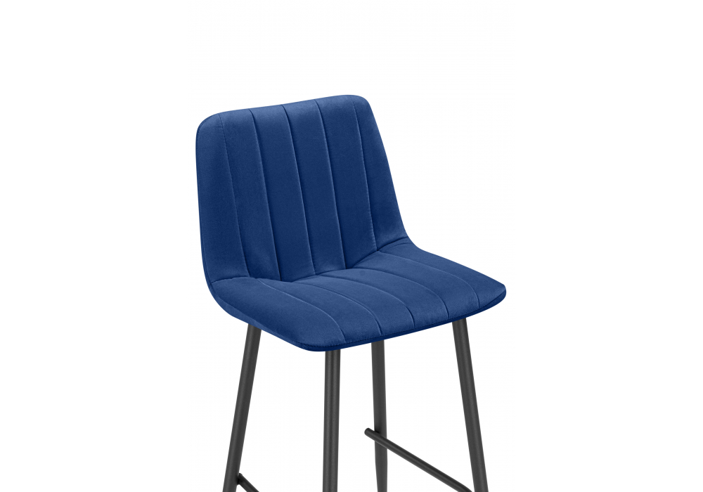 Полубарный стул Дани Мини синий (zd 798) / черный