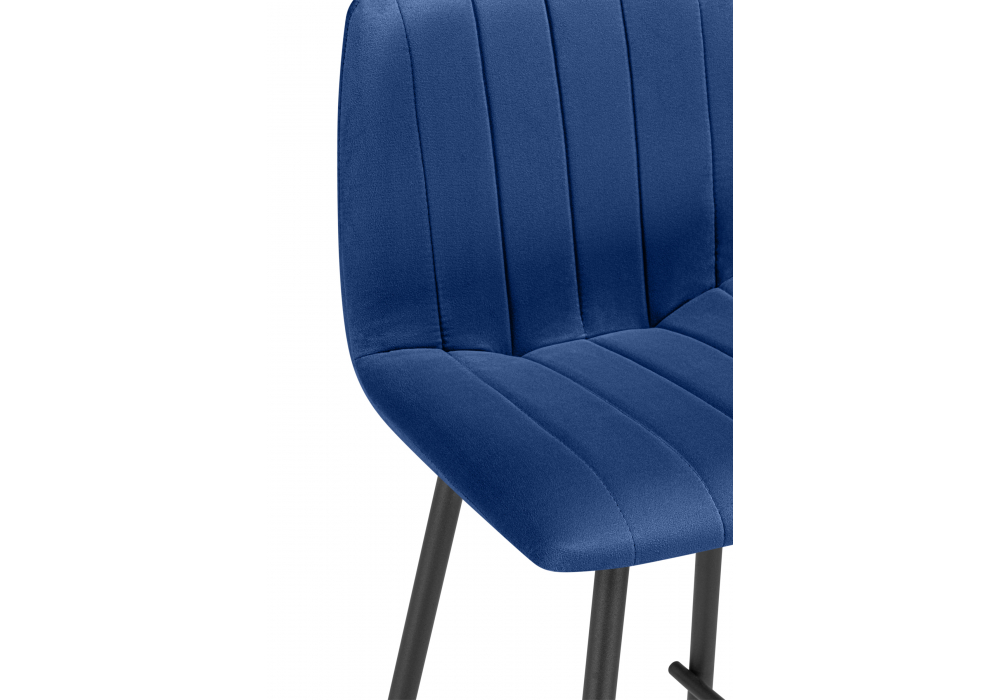 Полубарный стул Дани Мини синий (zd 798) / черный