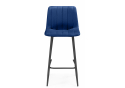 Полубарный стул Дани Мини синий (zd 798) / черный