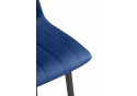 Полубарный стул Дани Мини синий (zd 798) / черный