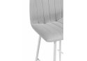 Полубарный стул Дани Мини светло-серый (zd 960) / белый