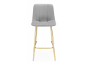 Полубарный стул Дани Мини светло-серый (zd 960) / золотой