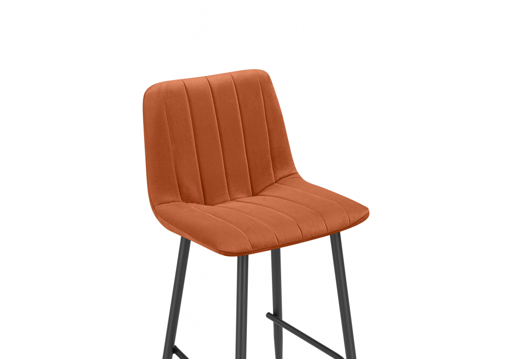 Полубарный стул Дани Мини терракотовый (zd 432) / черный
