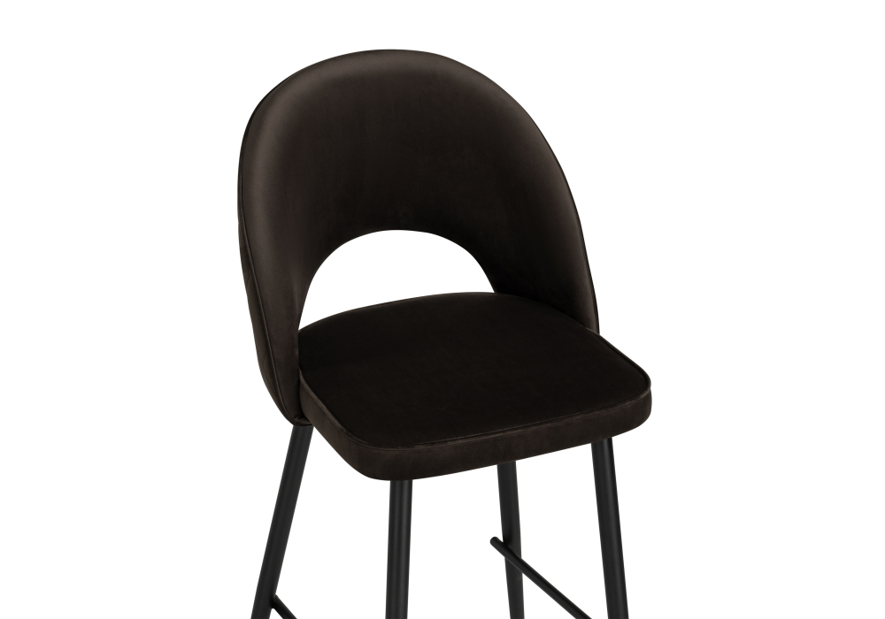 Полубарный стул Клэйн MR-09 / черный