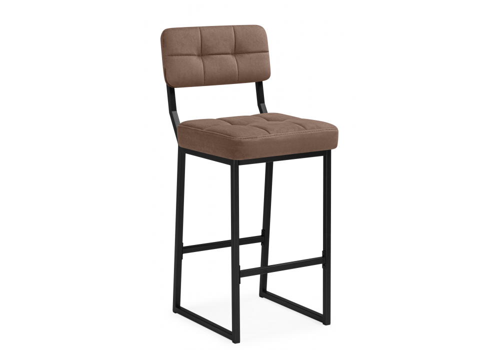 Полубарный стул Ларс selfie cocoa / черный