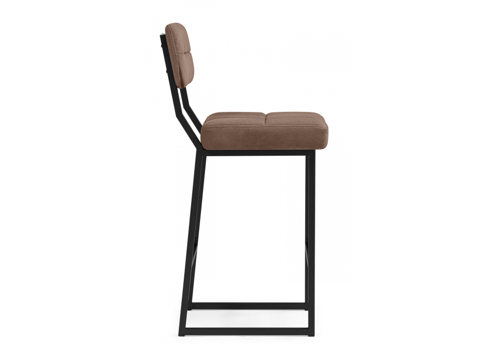 Полубарный стул Ларс selfie cocoa / черный