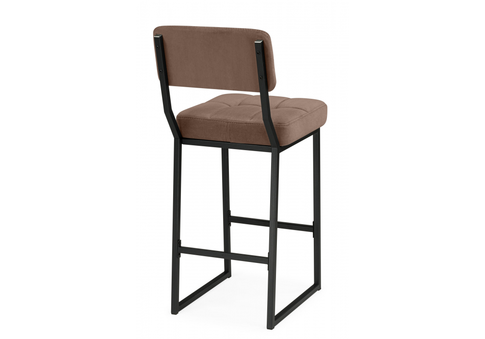 Полубарный стул Ларс selfie cocoa / черный