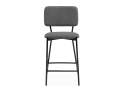 Полубарный стул Reparo bar dark gray / black