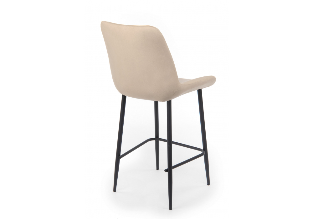 Полубарный стул Седа 360 бежевый (zd 210) / черный