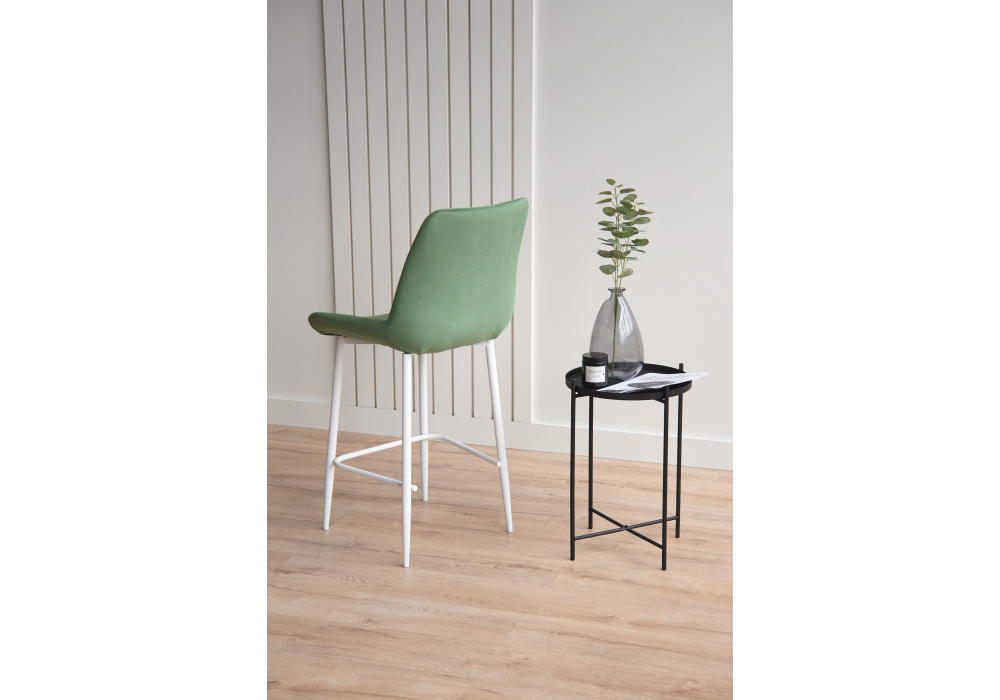 Полубарный стул Седа 360 фисташковый (zd 651) / белый