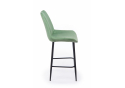 Полубарный стул Седа 360 фисташковый (zd 651) / черный