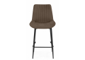 Полубарный стул Седа 360 коричневый (zd 233) / черный