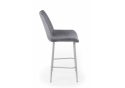 Полубарный стул Седа 360 темно-серый (zd 995) / серый