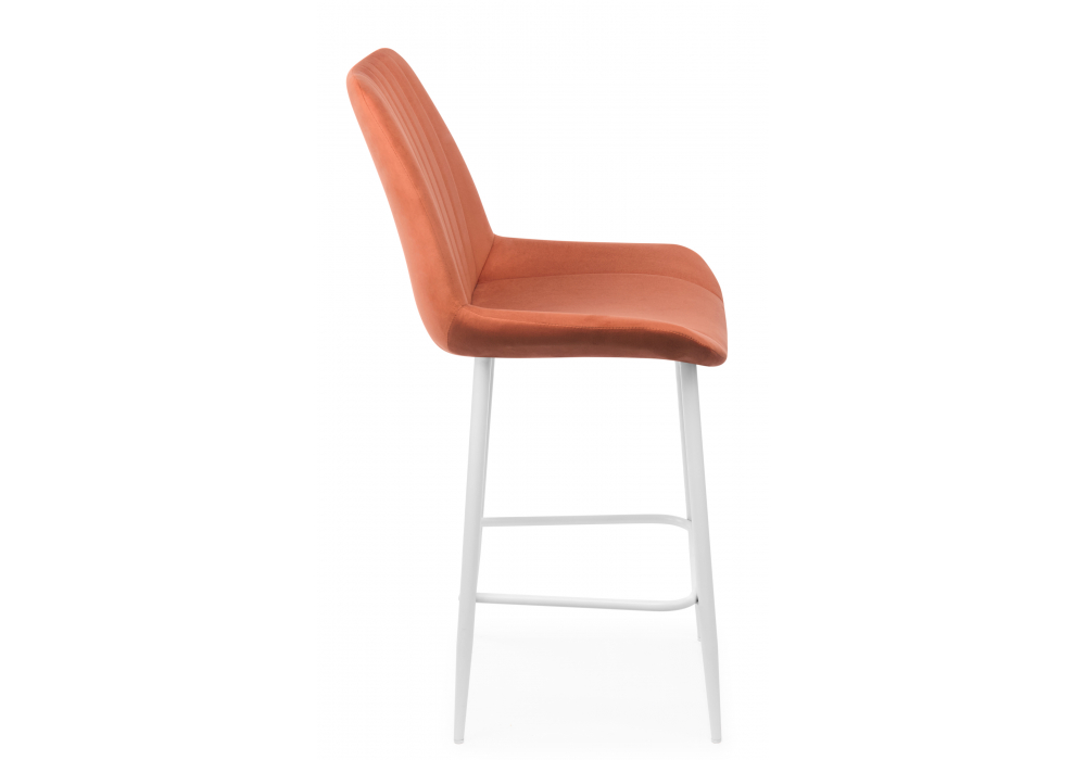 Полубарный стул Седа 360 терракотовый (zd 432) / белый
