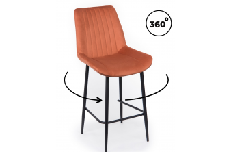 Барный стул Paskal white / chrome