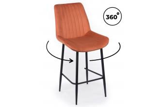 Барный стул Paskal white / chrome