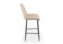 Полубарный стул Седа бежевый (zd 210) / черный