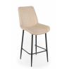 Полубарный стул Седа бежевый (zd 210) / черный