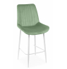 Полубарный стул Седа фисташковый (zd 651) / белый