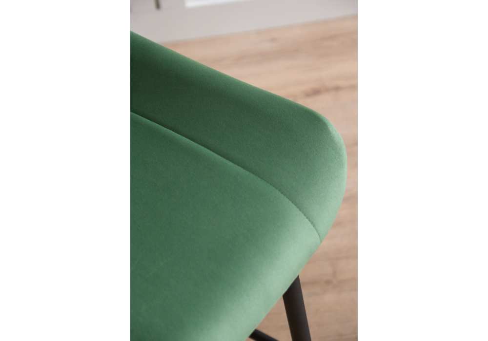 Полубарный стул Седа фисташковый (zd 651) / черный