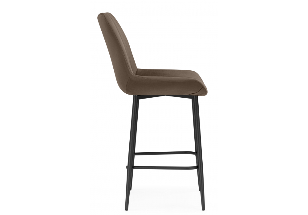 Полубарный стул Седа коричневый (zd 233) / черный