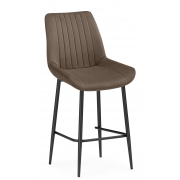 Полубарный стул Седа коричневый (zd 233) / черный