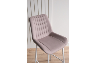 Барный стул Paskal white / chrome