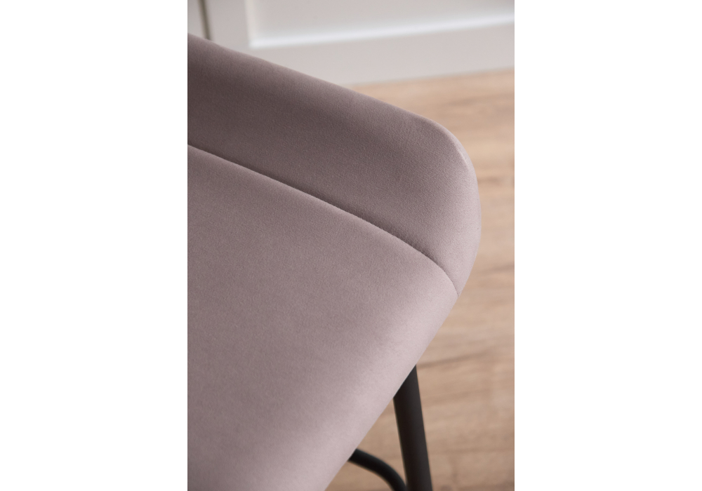 Полубарный стул Седа латте (zd 290) / черный