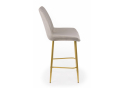 Полубарный стул Седа латте (zd 290) / золотой