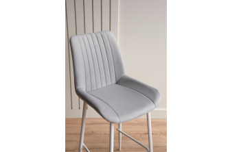 Барный стул Paskal white / chrome