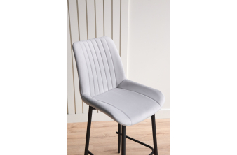 Барный стул Paskal white / chrome