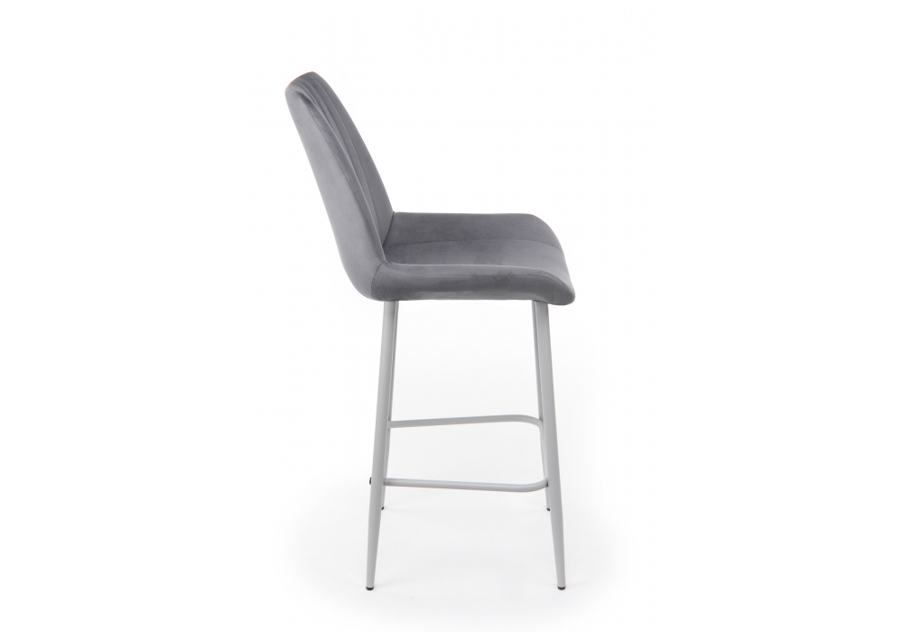 Полубарный стул Седа темно-серый (zd 995) / серый