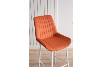 Барный стул Paskal white / chrome