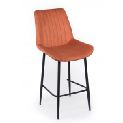Полубарный стул Седа терракотовый (zd 432) / черный