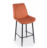 Полубарный стул Седа терракотовый (zd 432) / черный