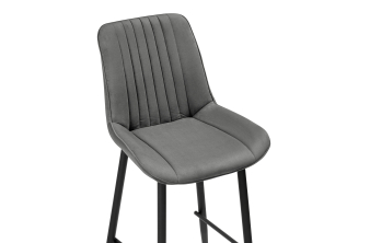 Барный стул Capri dark gray / wood