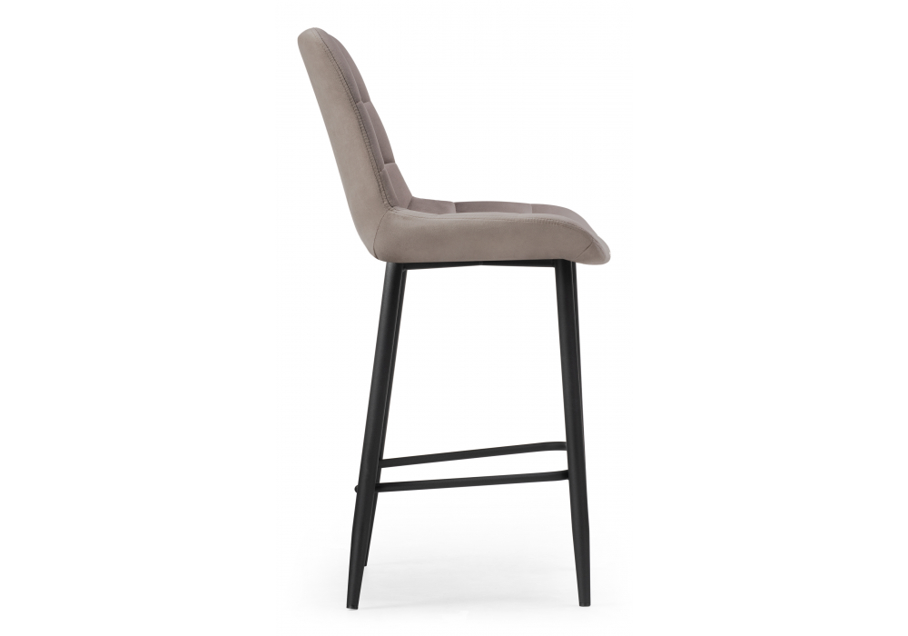 Полубарный стул Стронг латте / черный