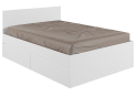 Полутораспальная кровать Мадера 140х200 белый