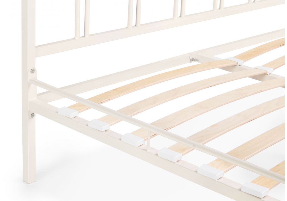 Полутораспальная кровать Рейк 140х200 белая