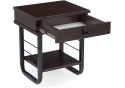 Прикроватная тумба Малгома черная / венге