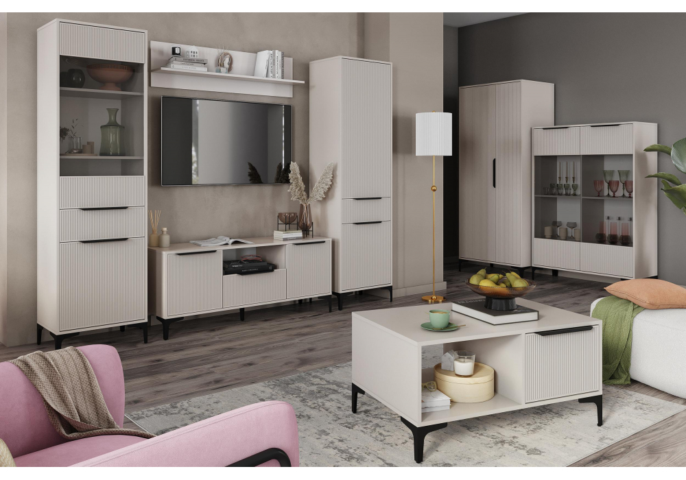 Шкаф Иадама двухстворчатый кашемир / кашемир