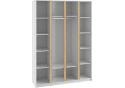 Шкаф Кассий 160 4-х ств белый