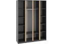 Шкаф Кассий 160 4-х ств графит