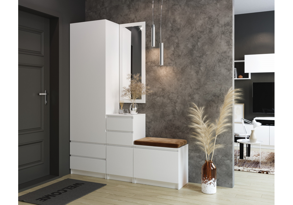 Шкаф Мадера белый