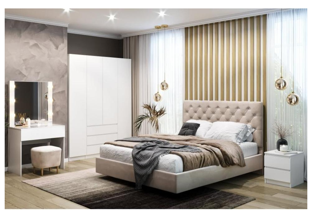 Шкаф Мадера ЛДСП белый