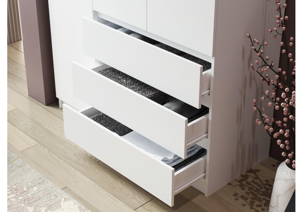 Шкаф Мадера ШМ 1200 лдсп белый