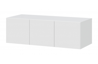 Шкаф навесной Даиго 120 белый текстурный