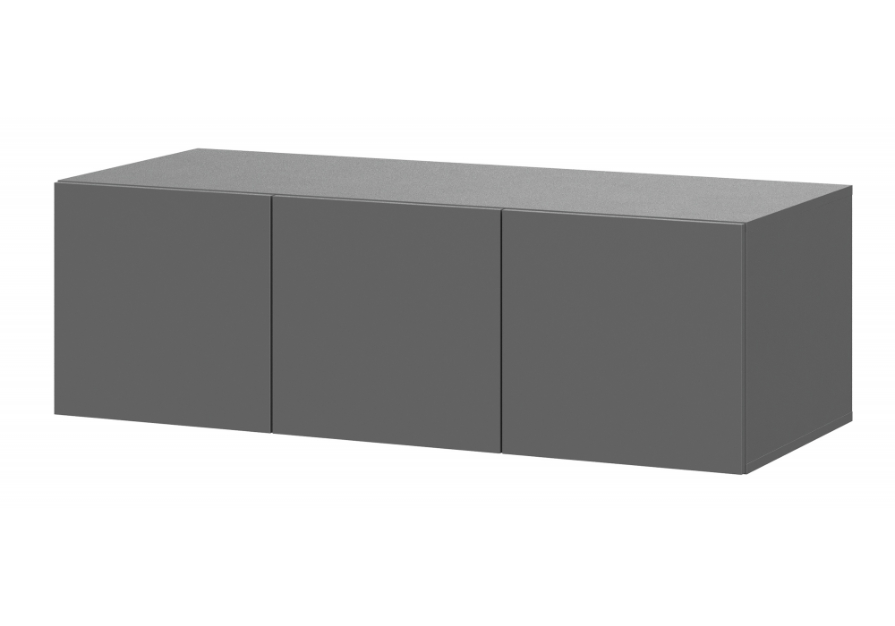 Шкаф навесной Даиго 120 графит серый